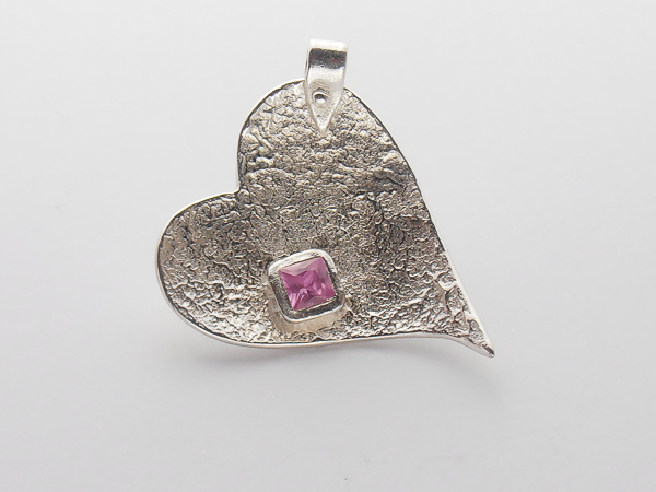 Silver pendant from Metal Clay Cyprus