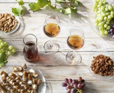 Commandaria wine and traditional Cypriot products — official event image