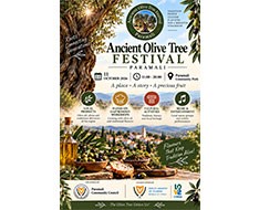 Ancient Olive Trees Festival — official event poster
