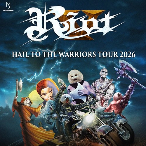 Riot V — Live — official event artwork