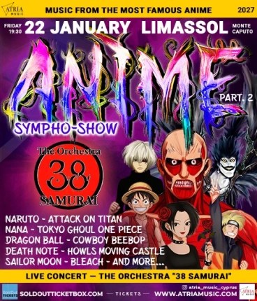 Anime Sympho-Show — official event artwork