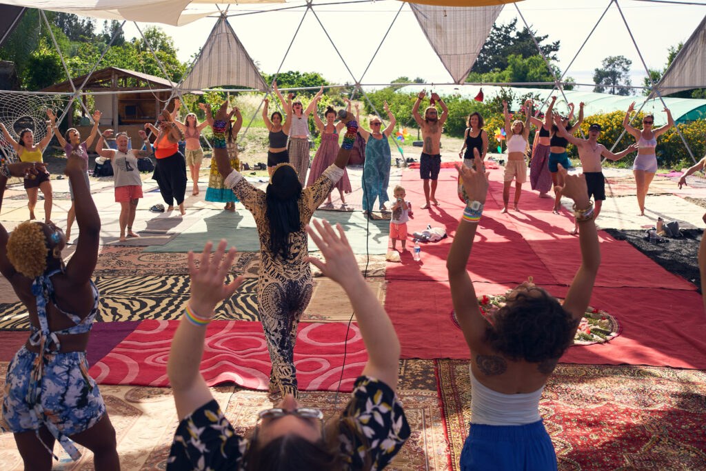 Om & Bass — Music & Wellness Festival — official event photograph