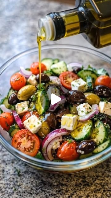 Illustrative Mediterranean salad