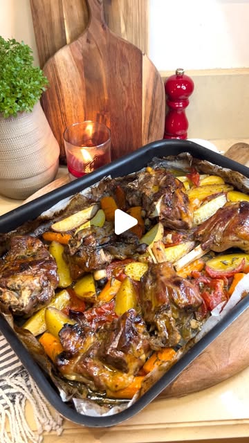 Illustrative roasted vegetables
