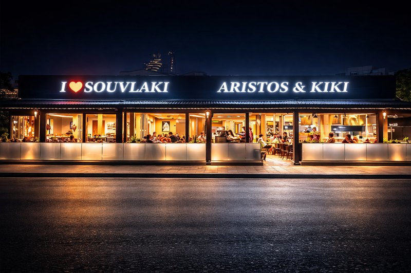 Aristos & Kiki photograph